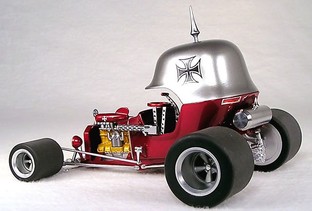 the red baron model car